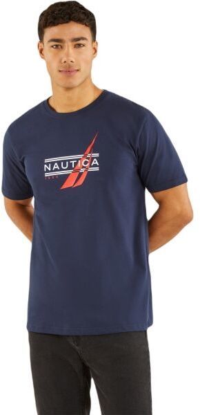 NAUTICA CRAWLEY Pánske tričko, tmavo modrá, veľkosť