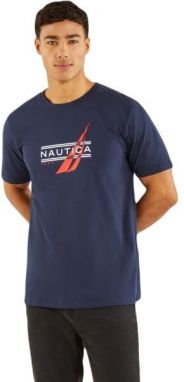 NAUTICA CRAWLEY Pánske tričko, tmavo modrá, veľkosť
