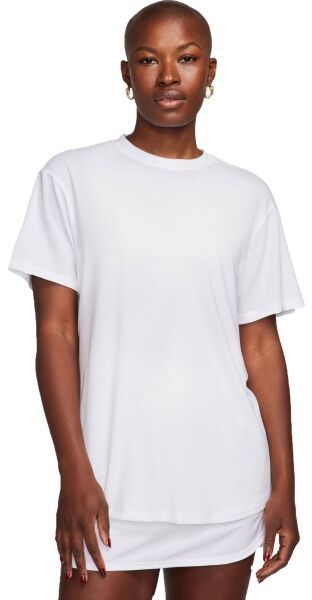 Nike ONE RELAXED Dámske tričko, biela, veľkosť