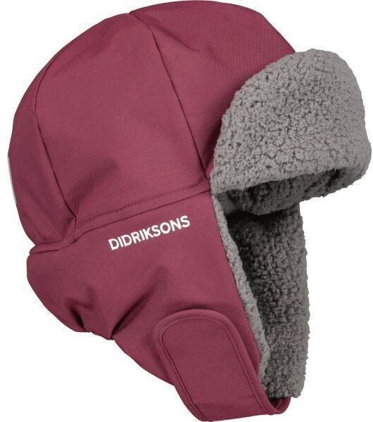 DIDRIKSONS BIGGLES Dievčenská čiapka, vínová, veľkosť