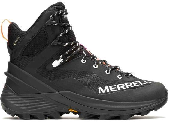 Merrell ROGUE HIKER MID GTX Pánska outdoorová obuv, čierna, veľkosť 43