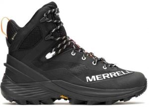 Merrell ROGUE HIKER MID GTX Pánska outdoorová obuv, čierna, veľkosť 43