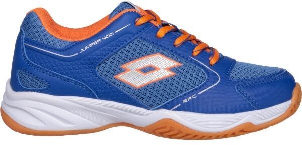 Lotto JUMPER 400 II JR L Juniorská halová obuv, modrá, veľkosť