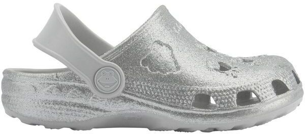 Coqui LITTLE FROG Detské sandále, strieborná, veľkosť