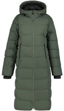 ICEPEAK BRILON Dámsky zimný kabát, tmavo zelená, veľkosť
