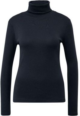 s.Oliver RL T-SHIRT LS NOOS Dámske tričko s dlhým rukávom, tmavo modrá, veľkosť