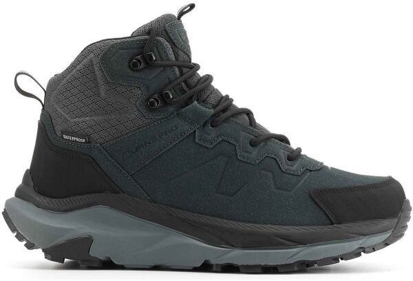 ALPINE PRO ALTON Pánska outdoorová obuv, tmavo sivá, veľkosť