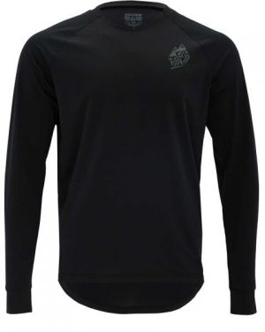 SILVINI JERSEY CORTINO M Pánsky enduro dres, čierna, veľkosť
