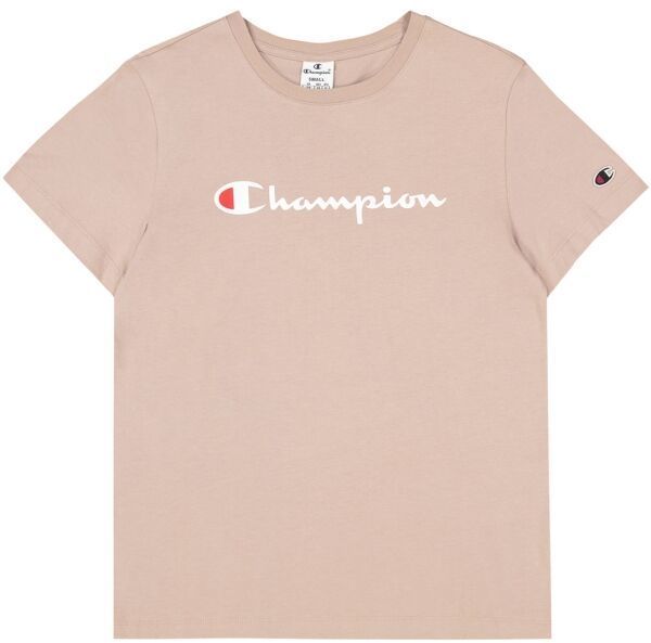 Champion CREWNECK Dámske tričko, béžová, veľkosť