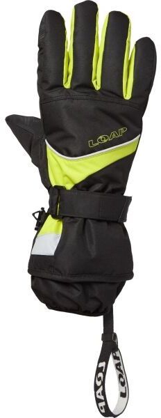 LOAP RODAR Pánske lyžiarske rukavice, černá, veľkosť