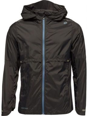 Lotto HENZO Pánska bežecká bunda, čierna, veľkosť