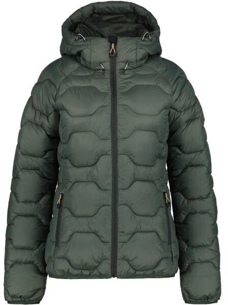 ICEPEAK BLACKEY Dámska zimná bunda, tmavo zelená, veľkosť