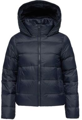 Tommy Hilfiger DOWN CASUAL Dámska zimná bunda, tmavo modrá, veľkosť
