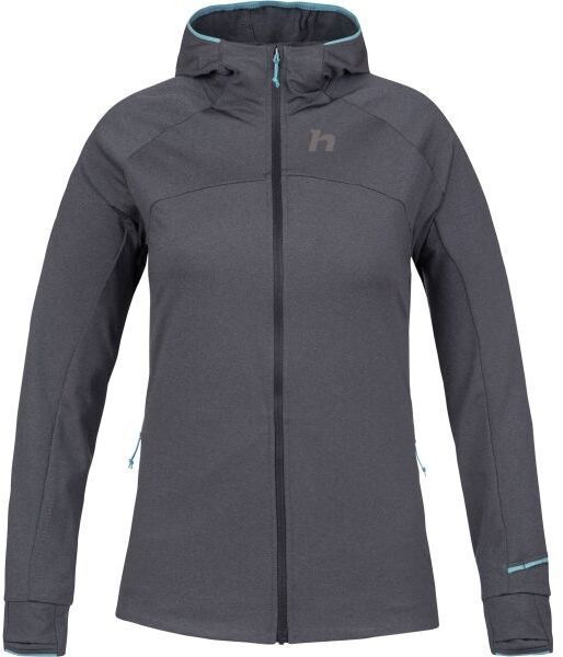 Hannah ELIN Dámske bavlnené tričko, tmavo sivá, veľkosť