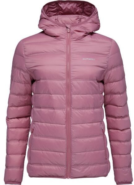 Klimatex KAILIN Dámska páperová bunda, ružová, veľkosť