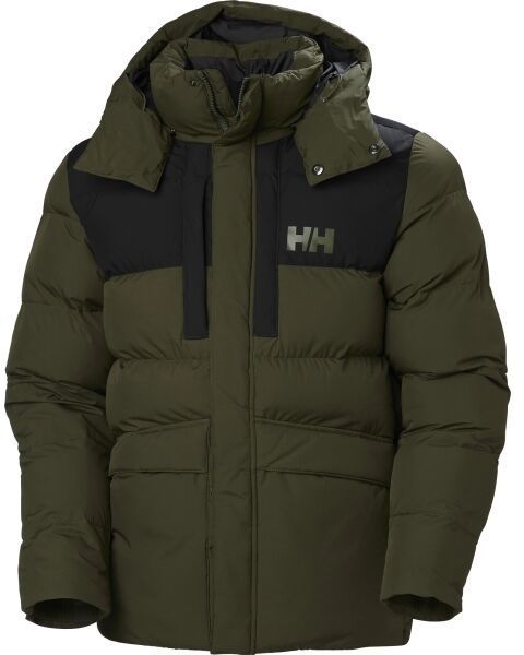 Helly Hansen EXPLORER PUFFY JACKET Pánska zimná bunda, khaki, veľkosť