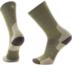 Smartwool HIKE TARGETED CUSHION CREW Pánske outdoorové ponožky, khaki, veľkosť