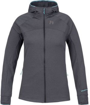 Hannah ELIN Dámske bavlnené tričko, tmavo sivá, veľkosť