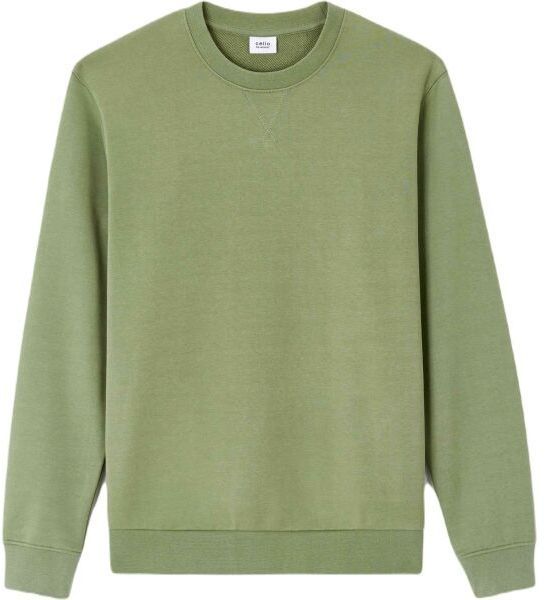 CELIO FESEVENHEATHER Pánska mikina, khaki, veľkosť