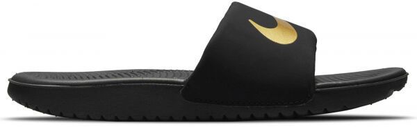 Nike KAWA SLIDE GS/PS Dievčenské šľapky, čierna, veľkosť 38.5