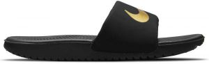 Nike KAWA SLIDE GS/PS Dievčenské šľapky, čierna, veľkosť 38.5