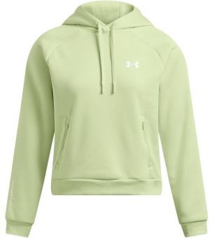Under Armour ARMOUR FLEECE PRO Dámska mikina, svetlo zelená, veľkosť L