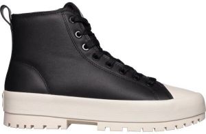 Calvin Klein LUGGED HYBRID LOW NAPPA Dámska členková obuv, čierna, veľkosť