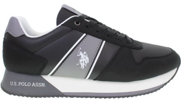 U.S. POLO ASSN. CLEEF001A Pánska voľnočasová obuv, čierna, veľkosť
