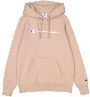 Champion HOODED Dámska mikina, béžová, veľkosť