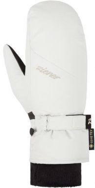 Ziener KLAIRO GTX Dámske lyžiarske rukavice, biela, veľkosť