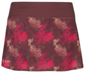 KILPI TITICACA Dámska bežecká sukňa, červená, veľkosť