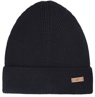 4F WINTER CAP Pánska zimná čiapka, čierna, veľkosť
