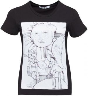 ROMADE MARDAR Dámske tričko, čierna, veľkosť