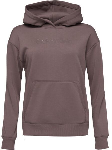 Calvin Klein PW - PULLOVER HOODIE Dámska mikina, fialová, veľkosť
