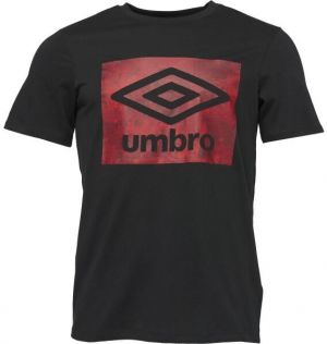 Umbro DIGI CAMO BOX GRAPHIC TEE Pánske tričko, čierna, veľkosť