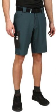 KILPI NAVIA Pánské outdoorové kraťasy, tmavo zelená, veľkosť