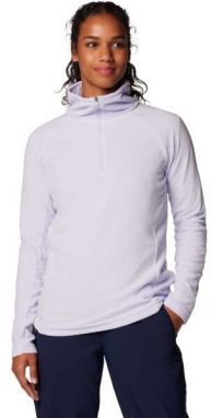 Columbia GLACIAL IV HALF ZIP Dámska outdoorová mikina, fialová, veľkosť