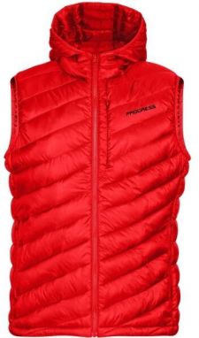PROGRESS ANCHORAGE VEST Pánska prešívaná vesta, červená, veľkosť