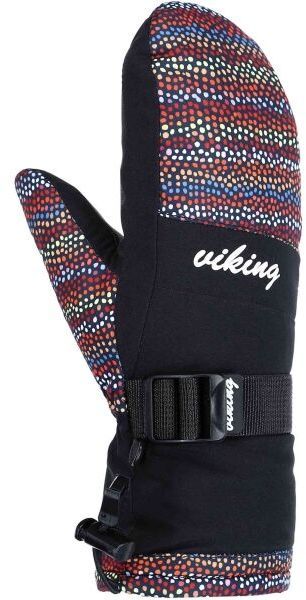 Viking TANUKA MITTEN Dámske lyžiarske palčiaky, čierna, veľkosť