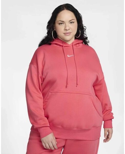 Nike SPORTSWEAR PHOENIX FLEECE Dámska mikina, ružová, veľkosť