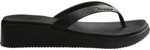 HAVAIANAS HIGH PLATFORM Dámske žabky, čierna, veľkosť 42