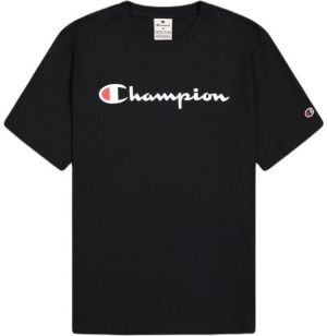 Champion SCRIPT SHOP Pánske tričko, čierna, veľkosť