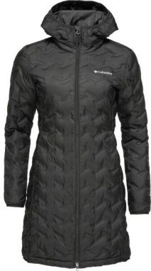 Columbia DELTA RIDGE™ II LONG DOWN JACKET Dámsky kabát, čierna, veľkosť