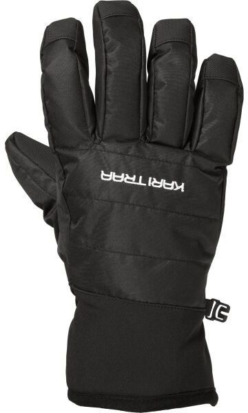 KARI TRAA RAGNHILD GLOVE Dámske nepremokavé rukavice, čierna, veľkosť