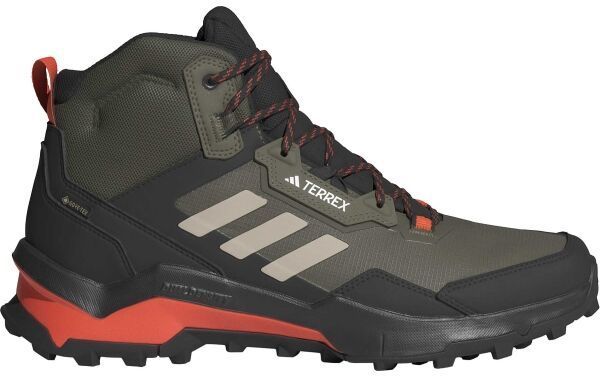 adidas TERREX AX4 MID GTX Pánska treková obuv, khaki, veľkosť 41 1/3