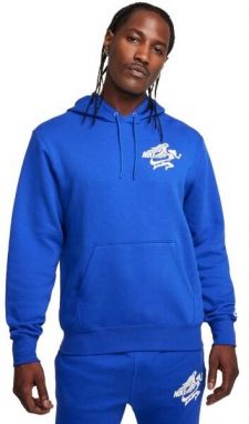 Nike SPORTSWEAR CLUB Pánska mikina, modrá, veľkosť