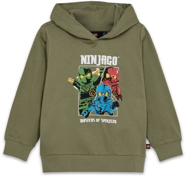 LEGO® kidswear LWSCOUT 600 Chlapčenská mikina, khaki, veľkosť