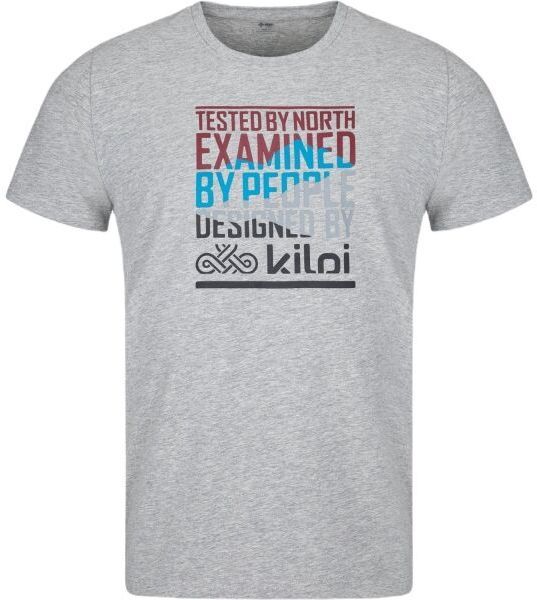 KILPI TYPON Pánske tričko, sivá, veľkosť