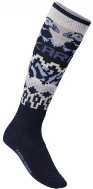 KARI TRAA JOHANNE SOCK Dámske vlnené podkolienky, tmavo modrá, veľkosť