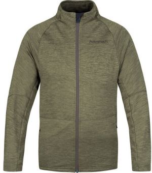 Hannah DRAGO Pánska funkčná mikina, khaki, veľkosť